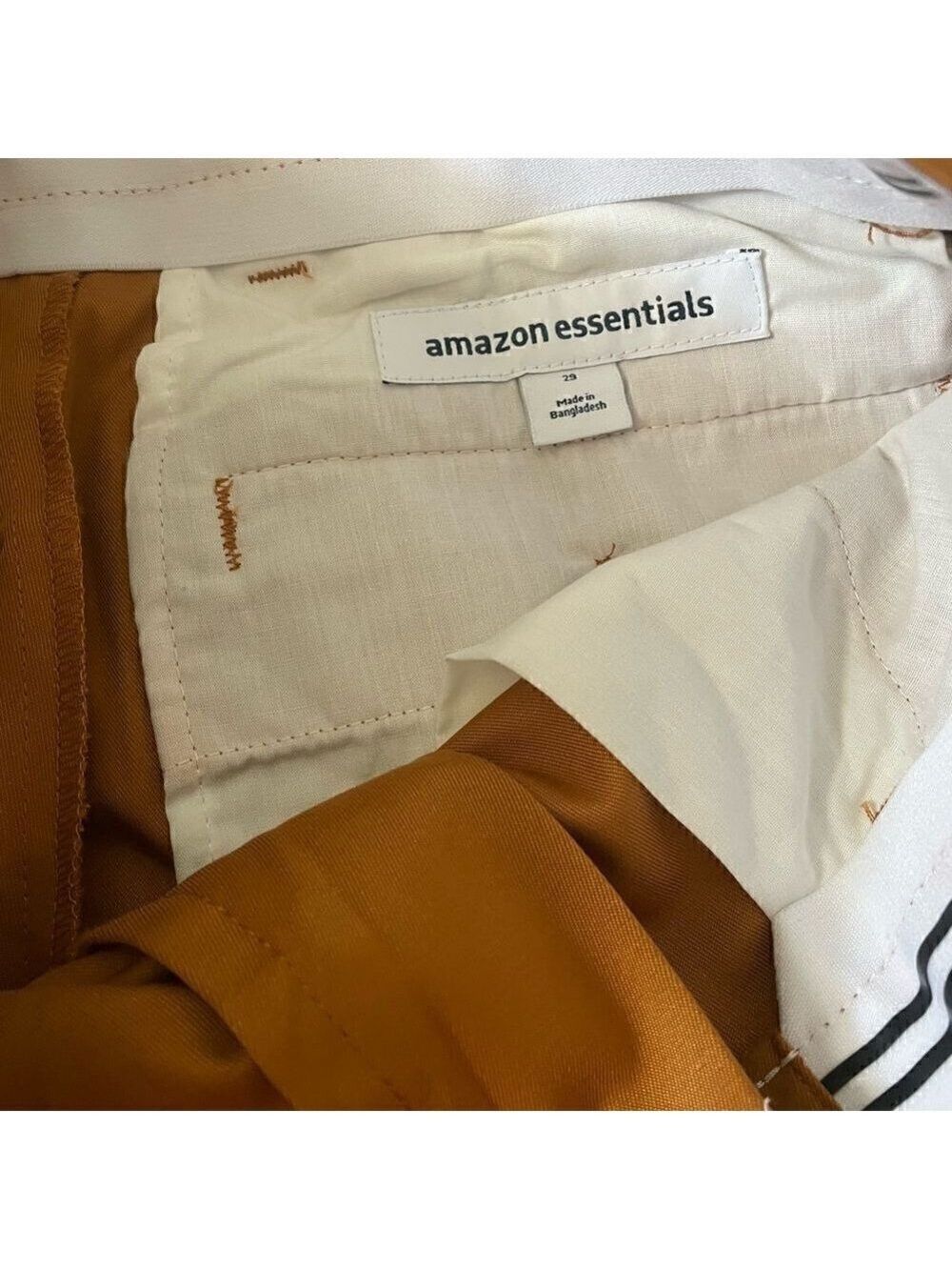 NWT -Brown Amazon Essentials Short for Men - Picture 2 of 7